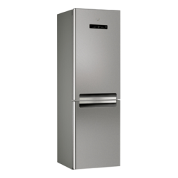 Whirlpool WBA3398 NFC IX Fridge/freezer combination Manuel utilisateur | Fixfr