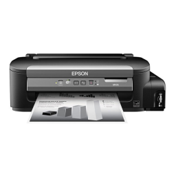 Epson WORKFORCE M105 Manuel utilisateur | Fixfr