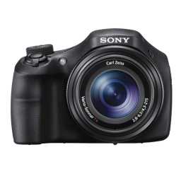 Sony DSC-HX300 Operating instrustions | Fixfr