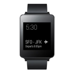 LG G Watch W100: Guide Utilisateur + Chat IA