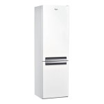 Whirlpool BLF 8121 W Fridge/freezer combination Manuel utilisateur