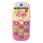 Vtech Baby smartphone bilingue rose Jeu &eacute;ducatif Product fiche