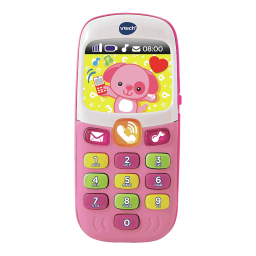 Baby smartphone bilingue rose