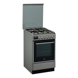 Whirlpool ACMT 5131/IX Cooker Manuel utilisateur | Fixfr