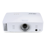 Acer P1525 Projector Manuel utilisateur