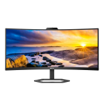 Philips 34E1C5600HE/00 Monitor Moniteur LCD avec webcam Windows Hello Manuel utilisateur