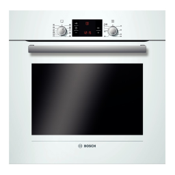 Bosch HBG73B520F Manuel du propriétaire | Fixfr