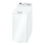 Bosch WOT20295 Washing machine Manuel utilisateur