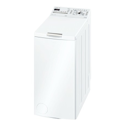 Bosch WOT20295 Washing machine Manuel utilisateur | Fixfr