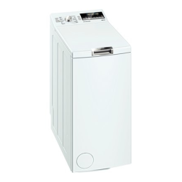 Siemens WP12T494 Washing machine Manuel utilisateur | Fixfr