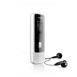 Philips SA3MXX02K/02 GoGEAR Baladeur MP3 Manuel utilisateur | Fixfr