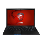 MSI GE60 0NC-263FR Manuel utilisateur