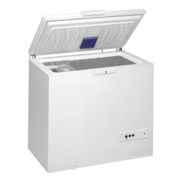 Whirlpool WHM25112 Freezer Manuel utilisateur | Fixfr
