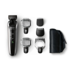 Philips QG3378/15 Multigroom series 5000 Tondeuse visage et corps 6 en 1 Manuel utilisateur