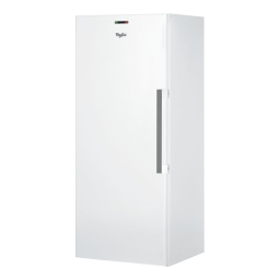 Whirlpool WVE17622 NFW Freezer Manuel utilisateur | Fixfr