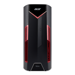 Acer Nitro N50-100 Desktop Manuel utilisateur | Fixfr