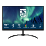 Philips 276E8FJAB/01 Moniteur LCD QHD avec Ultra Wide-Color Manuel utilisateur