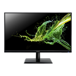 Acer EK241QK Monitor Manuel utilisateur | Fixfr