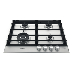 Whirlpool GMWL 628/IXL Hob Manuel utilisateur | Fixfr