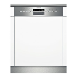 SN, SX Siemens Lave-vaisselle | Chat IA & Téléchargement PDF | Fixfr