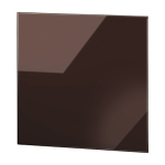 Hama 00100982 &quot;Belmuro&quot; Magnetic Glass Board, 30 x 30 cm, espresso Manuel utilisateur