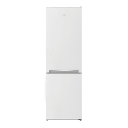 Beko RCSA270K30WN Réfrigérateur combiné Manuel utilisateur | Fixfr