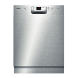 Bosch SMU50L15EU Manuel utilisateur | Fixfr