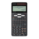 Sharp EL-W531TG Manuel utilisateur