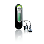 Philips KEY013/00 Baladeur audio &agrave; m&eacute;moire flash Manuel utilisateur