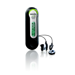 Philips KEY013/00 Baladeur audio à mémoire flash Manuel utilisateur | Fixfr