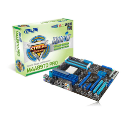 Asus M4A89TD PRO Motherboard Manuel utilisateur | Fixfr