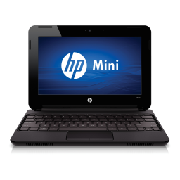 HP MINI 110-3690EA Manuel du propriétaire | Fixfr