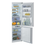 Whirlpool ART 866/A+ Fridge/freezer combination Manuel utilisateur