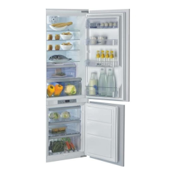 Whirlpool ART 866/A+ Fridge/freezer combination Manuel utilisateur | Fixfr