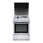 Indesit I6MSCAG(W)/FR Cooker Manuel utilisateur