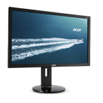 Acer CB280HK Monitor Manuel utilisateur