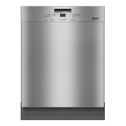 Miele G 4942 SCU Jubilee Lave-vaisselle Manuel utilisateur | Fixfr