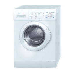 Bosch WA... Lave-linge : Notice d'utilisation + IA | Fixfr