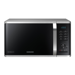 Samsung MG23K3575CS Manuel utilisateur | Fixfr
