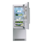 KitchenAid KCZCX 20750R Fridge/freezer combination Manuel utilisateur