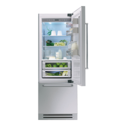 KitchenAid KCZCX 20750R Fridge/freezer combination Manuel utilisateur | Fixfr