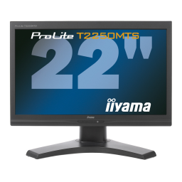 iiyama ProLite T2250MTS-1: IA Chat & PDF Notice | Fixfr