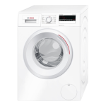 Bosch WAT... Lave-Linge: Manuel d'Utilisation + IA