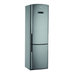 Whirlpool WBC40692 A++NFCX Fridge/freezer combination Manuel utilisateur