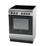 Indesit I6VMH2A(X)/NL Cooker Manuel utilisateur