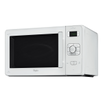 Whirlpool JC 218 WH Microwave Mode d'emploi