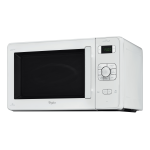 Whirlpool JC 218 WH Microwave Manuel utilisateur