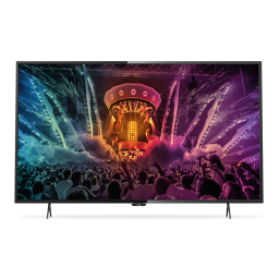 Philips 55PUH6101/88 6000 series Téléviseur LED Smart TV ultra-plat 4K Manuel utilisateur | Fixfr