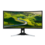 Acer XZ350CU Monitor Guide de d&eacute;marrage rapide