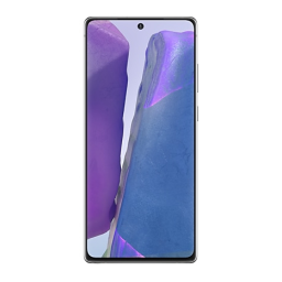 Samsung SM-N981W Galaxy Note20 5G Manuel utilisateur | Fixfr
